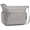 Kipling GABBIE Sac à bandoulière de taille moyenne, Grey Gris (Gris)