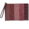 Michael Kors - Pochette en Cuir zippée XL Jet Set Travel merlot/multic...