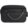 Michael Kors, Mixte Adulte, Blanc (Black Pvc), 35s1sttc9b Sac à bandoulière, Taille Unique,
