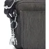 Kipling ABANU Petit sac à bandoulière, Black Peppery (Noir)