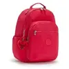 Kipling Sac À Dos Seoul True Pink Rose Grand Femme 100% Polyamide