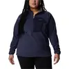 Columbia W Outdoor Tracks 1/2 Zip bleu marine S
