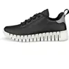 Ecco Femme Gruuv W Black Light Grey Shoes, 35 EU