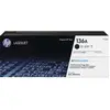 HP 136a black original laserjet toner cartridge 0194850587290