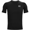T-shirt Under Armour HeatGear Compression manche courte noir blanc - M