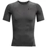 T-shirt Under Armour HeatGear Compression manche courte gris noir - XS