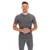 T-shirt Under Armour HeatGear Compression manche courte gris noir - L