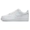Nike Homme Air Force 1 '07 Men's Shoe, Noir White White Metallic Gold, 45 EU