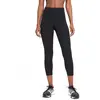 Nike NK Epic Fast Crop Femme, Noir (Black/Reflective Silv)_XS
