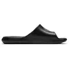 Nike Homme Victori One Shower Slide Chaussures, Noir Noir Blanc, 40 EU