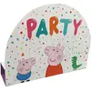 Amscan invitations avec enveloppe Peppa Pig 8 pièces