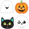Masques Halloween Friends AMSCAN - 8 pièces - 4 formes différentes