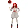 amscan Pennywise - 9912532 - Déguisement de cirque d'Halloween - Pour femme - Taille 38-40