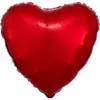 Amscan Ballon Aluminium Coeur Rouge 43 cm