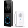 Eufy Caméra de sécurité Eufy Battery Doorbell Slim 1080p Black