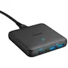 USB-C-Ladegerät 65 Watt piq 3.0 & GaN 4 Port Schwarz (A2046G12) - Anker