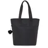 Kipling Fourre Tout Hanifa Black Noir Grand Femme 100% Polyamide