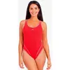 Maillot de bain Zoggs Master rouge brillant femme - 34