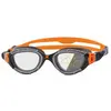 Lunettes de natation Zoggs Predator Flex Reactor Orange, Taille Regular