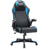 SONGMICS Fauteuil gamer noir bleu