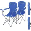 SONGMICS Lot de 2 Chaises de Camping - Confortable - Structure Robuste...