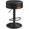 VASAGLE Collection EKHO - tabouret de bar, Noir D'encre