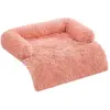 Feandrea FluffyHug Panier pour Chien, 95 x 85 x 16 cm / Rose