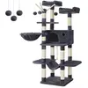 Feandrea Arbre à chat XXL pour chat grande, Gris Anthracite