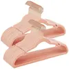 SONGMICS Cintres en velours antiglisse, Rose Clair / 50