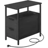 Calicosy Bout de canapé connecté avec 2 tiroirs - H60 cm