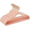 SONGMICS Cintres en velours antiglisse, Rose Clair / 30