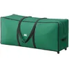 SONGMICS Sac de rangement pour Noël, Vert / 1 / 122 x 40 x 51 cm