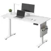 SONGMICSHOME Bureau Électrique Réglable en Hauteur, 180 x 80 cm, Régla...