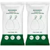 SONGMICS Sac poubelle 30L pour poubelle 60L (2*30L), Blanc / 2