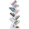 VASAGLE Bibliothèque à 8 niveaux en forme d'arbre, Blanc