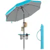 SONGMICS Parasol inclinaison de 30° des 2 côtés (UPF 50+)