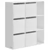 SONGMICS Assemblage Toolless Meuble de Rangement, 9 Cube ( 91,8H cm)