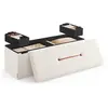 SONGMICS Tabouret de rangement, 38 x 110 x 38 cm