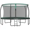 SONGMICS Trampoline extérieur avec échelle, vert