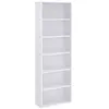 Vasagle Étagère à 6 niveaux style scandinave effet bois blanc