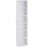 Vasagle Bibliothèque 6 Cases Blanc