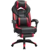 SONGMICS Fauteuil de bureau ergonomique, Noir