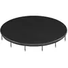 SONGMICS Housse de protection pour trampoline, Noir / Ø 366 cm