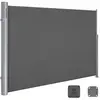 Store latéral rétractable SONGMICS 200 x 300 cm - Gris Anthracite - Br...