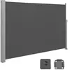 Store latéral rétractable SONGMICS - Gris Anthracite - 200 x 400 cm - ...