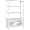 SONGMICS Meuble de salle de bain, Blanc