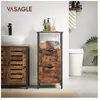 VASAGLE Meuble de rangement 2 tiroirs