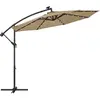 SONGMICS Parasol de jardin extérieur déporté Ø 3 m