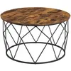 VASAGLE Table basse ronde
