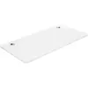 SONGMICS Plateau de table pour bureau électrique, Blanc